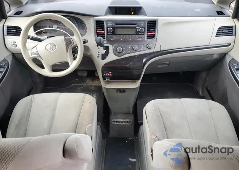 2013 Toyota Sienna из США, поврежденный, VIN 5TDZK3DC6DS302032